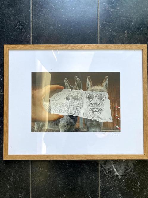 Ben Heine – "Pencil Vs Camera – 12" – Gesigneerde print, Antiek en Kunst, Kunst | Litho's en Zeefdrukken, Ophalen of Verzenden