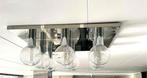 Plafonnier en Chrome et Verre par Motoko Ishii pour Staff 70, Ophalen, Gebruikt, Glas