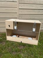 Parkiet kooi, Dieren en Toebehoren, Vogels | Hokken en Kooien, Ophalen, Zo goed als nieuw, Hout, Vogelkooi