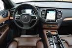 Volvo XC90 2.0 T8 Plug-in Hybride Inscription 392PK M: 2021, Auto's, 4 cilinders, 1969 cc, Blauw, 7 zetels