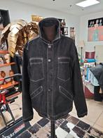 Zwart mannen. jeans vest.merk Struggle 's.., Ophalen of Verzenden, Zo goed als nieuw, Maat 48/50 (M), Zwart