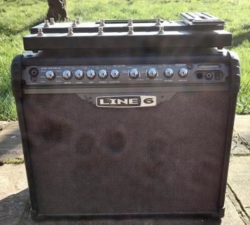 Line 6 Spider III 75w + Pédale Board line6, Musique & Instruments, Enlèvement, Utilisé, Guitare, 50 à 100 watts