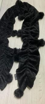 Écharpe d'hiver noire en velours, Vêtements | Femmes, Enlèvement ou Envoi, Comme neuf, Écharpe