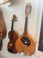 Antieke Muziekinstrumenten Partij Banjo,viool, mandolines, Ophalen, Gebruikt, Overige typen