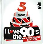 996 - I LOVE THE 90'S - 5 YEARS - 5CD/BOX - NIEUW, Cd's en Dvd's, Cd's | Verzamelalbums, Verzenden, Nieuw in verpakking, Dance