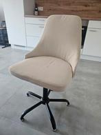 Eetkamerstoelen Beige x4, Huis en Inrichting, Stoelen, Ophalen, Gebruikt, Stof, Vier