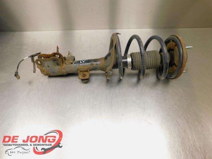 Schokdemperpoot links-voor van een Citroen C-Crosser, Auto-onderdelen, Ophanging en Onderstel, Citroën, Gebruikt, 3 maanden garantie