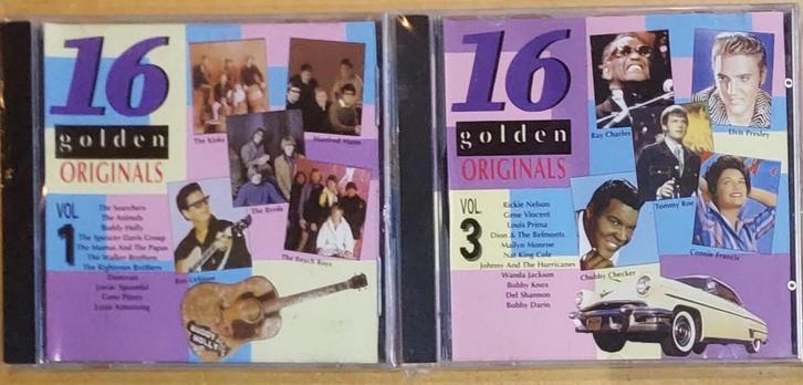 2 CD-  16 Golden Originals - Vol.1- 3, CD & DVD, CD | Pop, Envoi