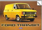 FORD TRANSIT 1979,  3 brochures, Ophalen of Verzenden, Zo goed als nieuw, Ford