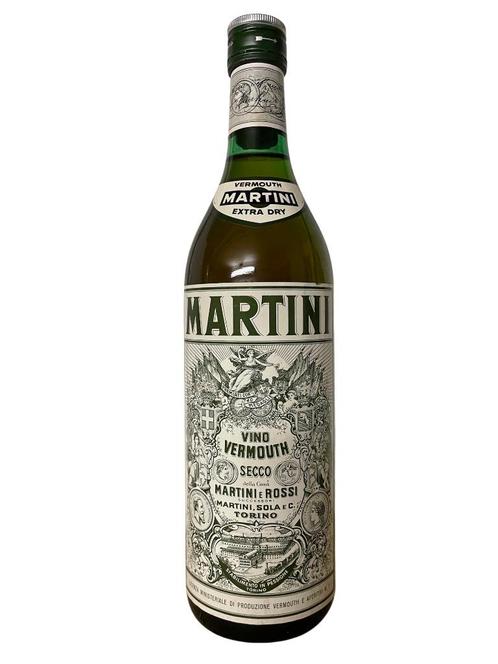 Martini Vino Vermouth-fles Martini E Rossi Torino Secco, Verzamelen, Merken en Reclamevoorwerpen, Zo goed als nieuw, Overige typen