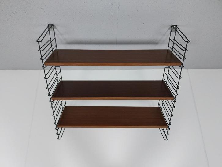 Vintage Tomado Wandrek, 3 planken, Huis en Inrichting, Woonaccessoires | Wandplanken en Boekenplanken, Gebruikt, Ophalen of Verzenden