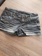 Groggy jeans hotpants - 40, Kleding | Dames, Spijkerbroeken en Jeans, Grijs, W30 - W32 (confectie 38/40), Ophalen of Verzenden