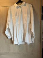 blouse wit linnen viscose ms mode 50, Kleding | Dames, Grote Maten, Ophalen of Verzenden, MS Mode, Gedragen, Blouse of Tuniek