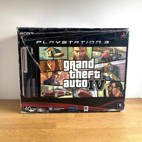 Console Playstation 3 40 Go Pack Grand Theft Auto IV (GTA IV, Consoles de jeu & Jeux vidéo, Consoles de jeu | Sony PlayStation 3