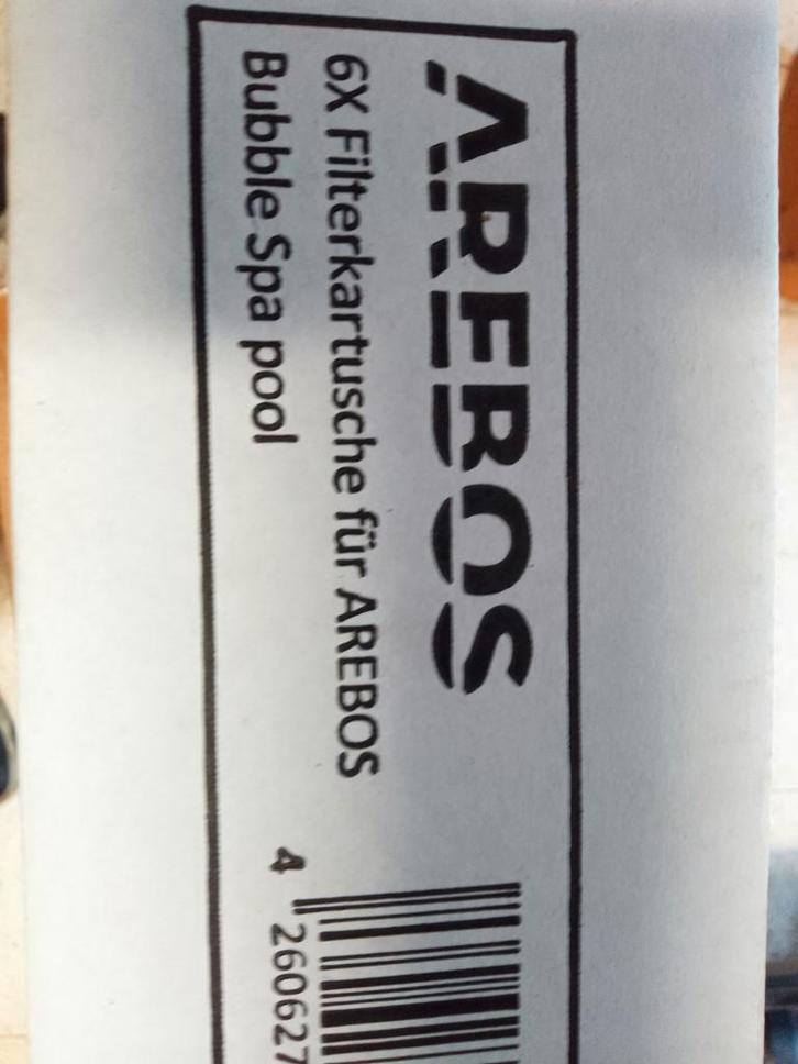 filters arebos, Jardin & Terrasse, Bains à remous et Spas, Neuf, Enlèvement