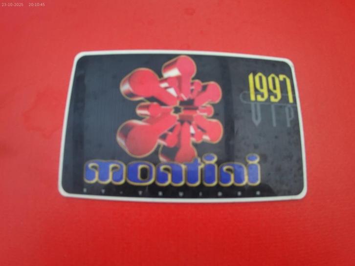 Inkomkaart Rave Zone Montini 1997, Diversen, Overige Diversen, Gebruikt, Ophalen