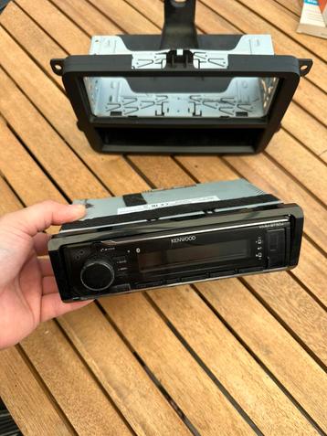 Kenwood auto radio + dubbel din golf5, Autos : Divers, Autoradios, Enlèvement, Utilisé