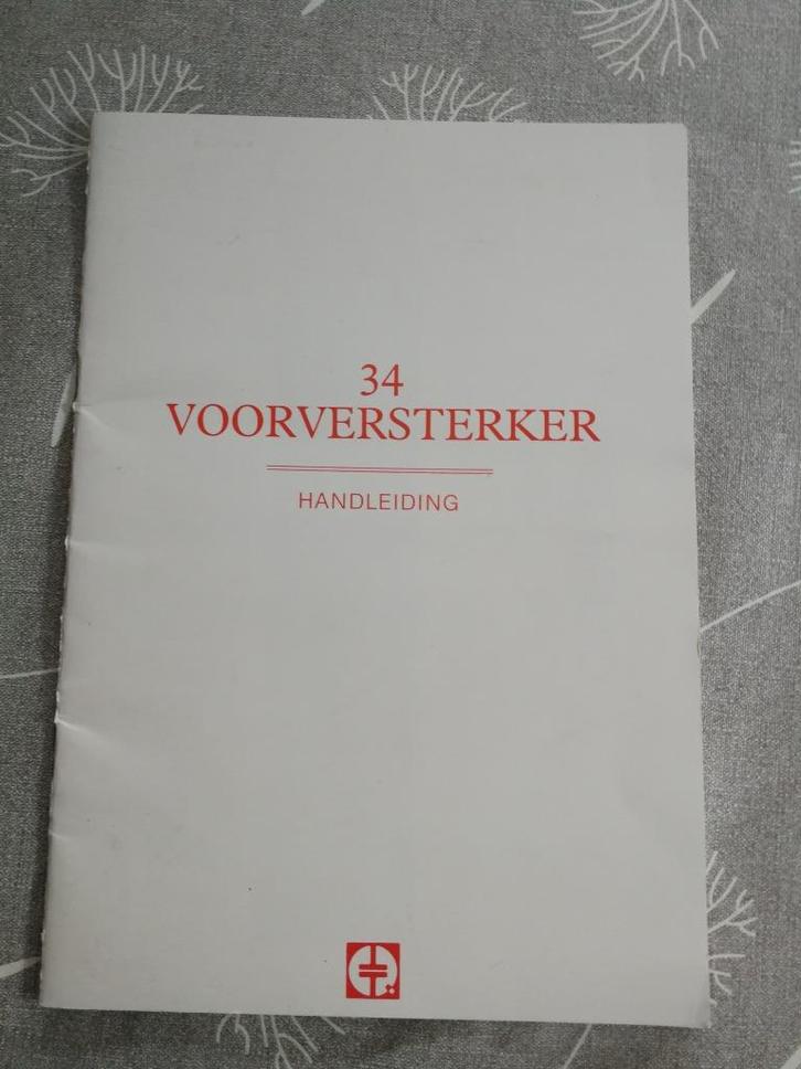 Handleiding Quad 34 Voorversterker, Audio, Tv en Foto, Stereoketens, Gebruikt, Ophalen of Verzenden