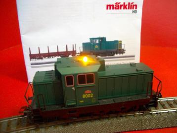 LOCO MÄRKLIN DIGIT. MFX-SOUND & KNIPPERLICHT, IN NMBS-KLEUR beschikbaar voor biedingen