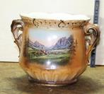 Pot van dorpje bij gebergte, Ophalen of Verzenden