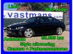 Mercedes-Benz A 180 d / Limo / 55.095 km Automaat / Half Le, Auto's, Mercedes-Benz, Automaat, 4 deurs, 116 pk, Zwart