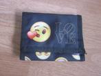 nieuw zwarte portefeuille van Emoji + klein geldvakje, Handtassen en Accessoires, Portemonnees, Ophalen of Verzenden, Nieuw, Zwart