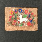 Amate boomschors schilderij, Mexico, jaren 70, volkskunst, Antiek en Kunst, Kunst | Niet-Westerse kunst, Ophalen of Verzenden