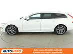 Volvo V90 2.0 D4 Momentum AWD (bj 2018, automaat), Auto's, Automaat, 1969 cc, Wit, Leder