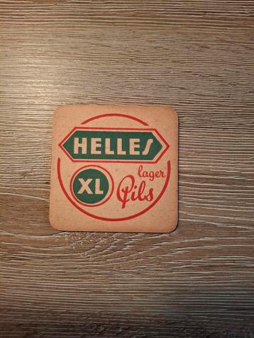 Oud bierviltje helles pils ixelberg (7), Verzamelen, Ophalen of Verzenden