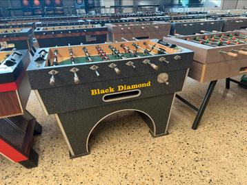 Black Diamond tafelvoetbal, Kicker, baktafel beschikbaar voor biedingen