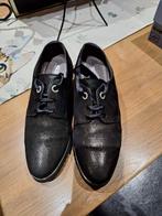 Chaussures dame softwares noir métal 38 1/2., Chaussures basses, Softwaves, Comme neuf, Noir