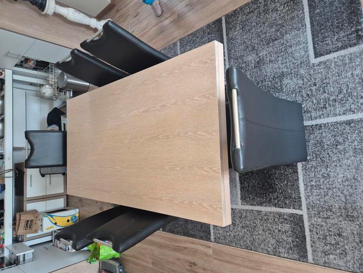 Volledige eetkamerset, Huis en Inrichting, Complete eetkamers, Zo goed als nieuw, Ophalen