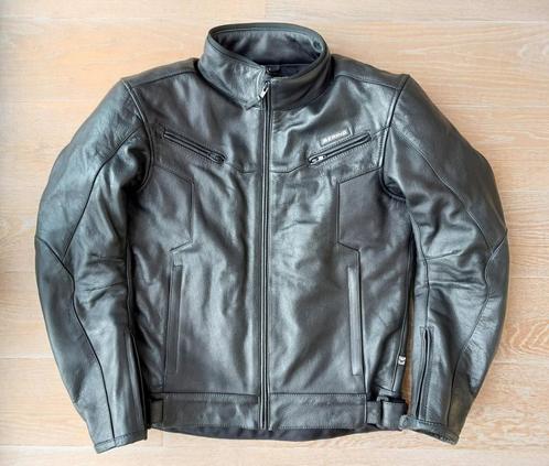 Bering Gringo leren motorjas heren - Zwart - Large, Motoren, Kleding | Motorkleding, Jas | leer, Heren, Tweedehands, Ophalen of Verzenden