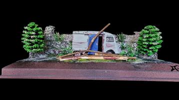 Diorama Abandoned Citroen HY beschikbaar voor biedingen