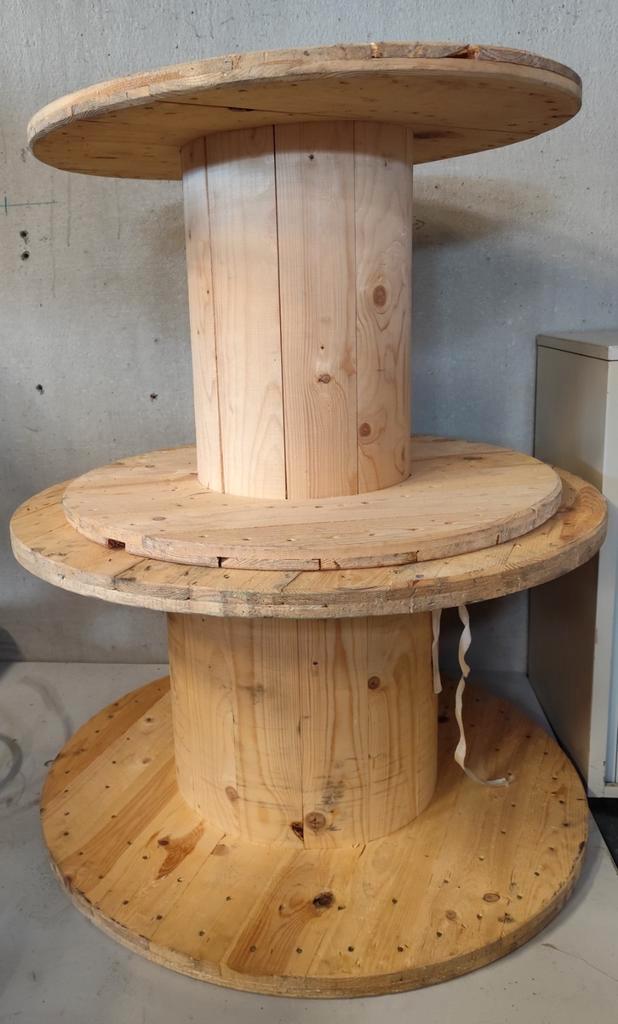 Tourets en bois, Jardin & Terrasse, Tables de jardin, Bois, Enlèvement ou Envoi