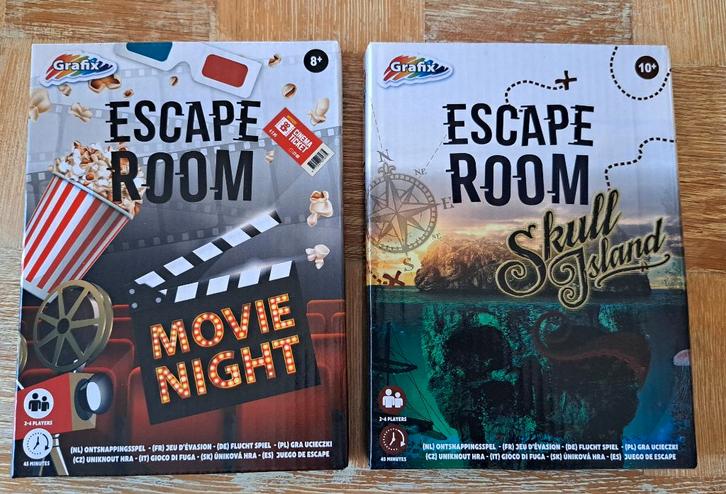 Escape Room Grafix – Movie Night & Skull Island, Hobby & Loisirs créatifs, Jeux de société | Autre, Comme neuf, Enlèvement ou Envoi