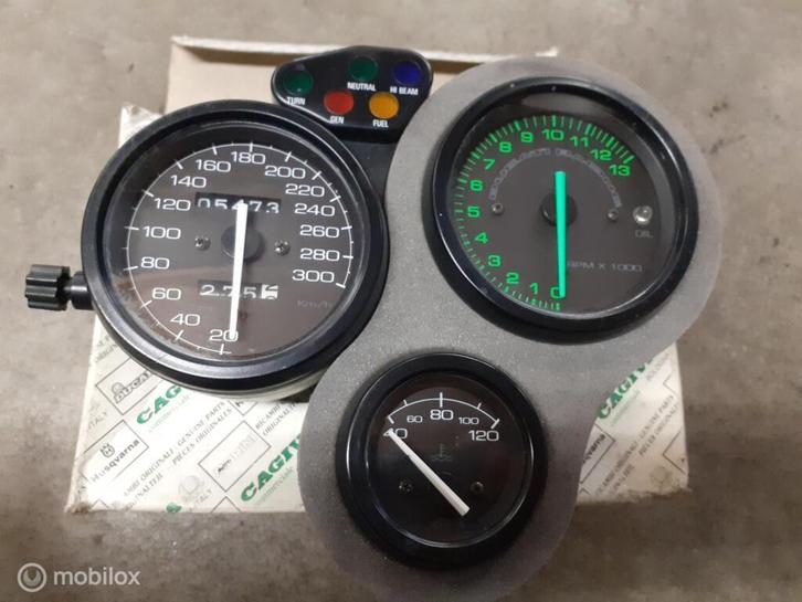 Dashboard tellers tellerset toerenteller 916 916SP 748 748SP, Motoren, Onderdelen | Ducati, Gebruikt, Ophalen of Verzenden
