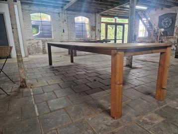 Eettafel boerentafel 360 cm lang mooie karaktervolle tafel  beschikbaar voor biedingen