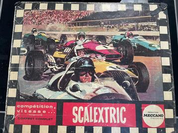 Ancien circuit Scalextric incomplet, Utilisé, Circuit, Autres marques