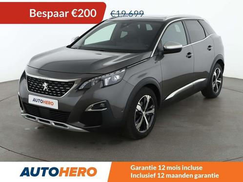 Peugeot 3008 2.0 Blue-HDi GT (bj 2018, automaat), Auto's, Peugeot, Te koop, ABS, Achteruitrijcamera, Airbags, Airconditioning