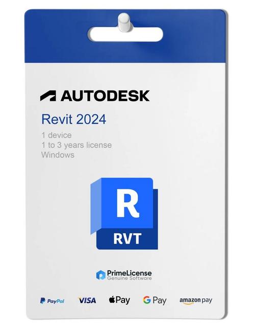 Revit 2024 officiële versie met permanente licentie, Computers en Software, Ontwerp- en Bewerkingssoftware, Ophalen of Verzenden