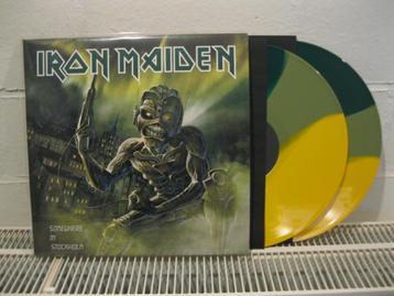 IRON MAIDEN - SOMEWHERE IN STOCKHOLM - 2 lp color vinyl beschikbaar voor biedingen