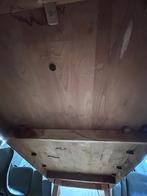 Massieve teak eettafel 8 personen, Ophalen, Gebruikt, 100 tot 150 cm, Teakhout