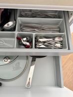 Greeploze Hoogglans Witte Keuken van Next GEDEMONTEERD, Wit, Overige typen, Ophalen of Verzenden, Zo goed als nieuw