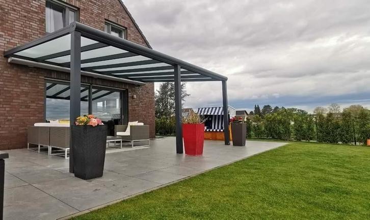veranda/
schuifglas/
tuinhuis/
aluminium veranda/
maatwerk/, Tuin en Terras, Overkappingen, Nieuw, Veranda, Ophalen of Verzenden