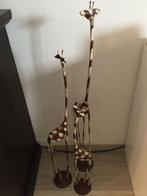 3 Giraffen in metaal, Huis en Inrichting, Ophalen of Verzenden, Zo goed als nieuw