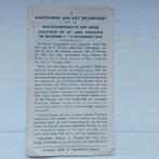 Gedachtenisprentje Anzegem 1945, Ophalen of Verzenden