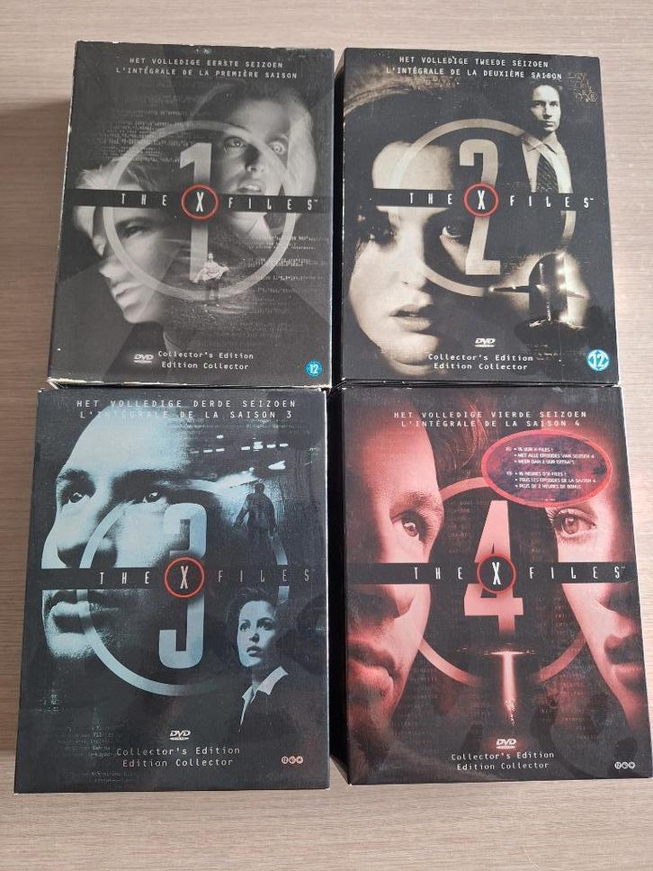 The x-files dvd box S1 S2 S3 S4, Cd's en Dvd's, Dvd's | Tv en Series, Zo goed als nieuw, Science Fiction en Fantasy, Boxset, Vanaf 12 jaar