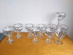 10 ORVAL-glazen, Ophalen of Verzenden