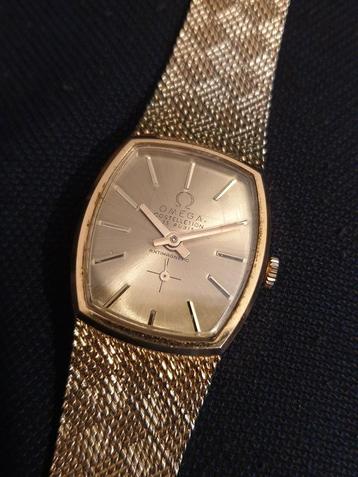  Mooi Omega dames horloge 18k verguld  beschikbaar voor biedingen